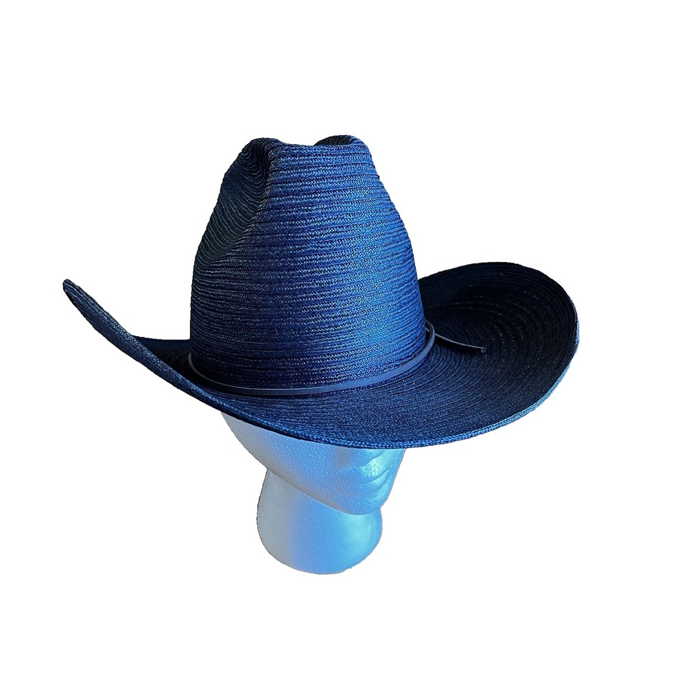 Vintage Miller Bros Western Hat With‎ Feather Band Rare Cattleman Cowboy Size 7